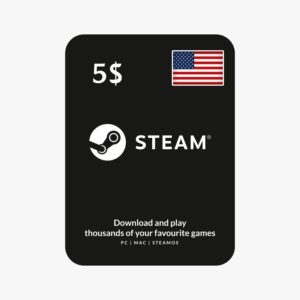 5$ ستيم حساب امريكي