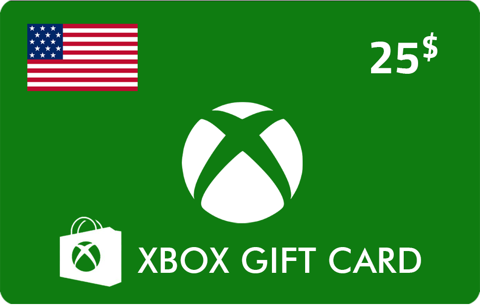 25$ اكس بوكس امريكي