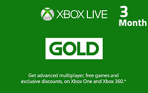 ‘ Xbox Game Pass Core 3 Month USA